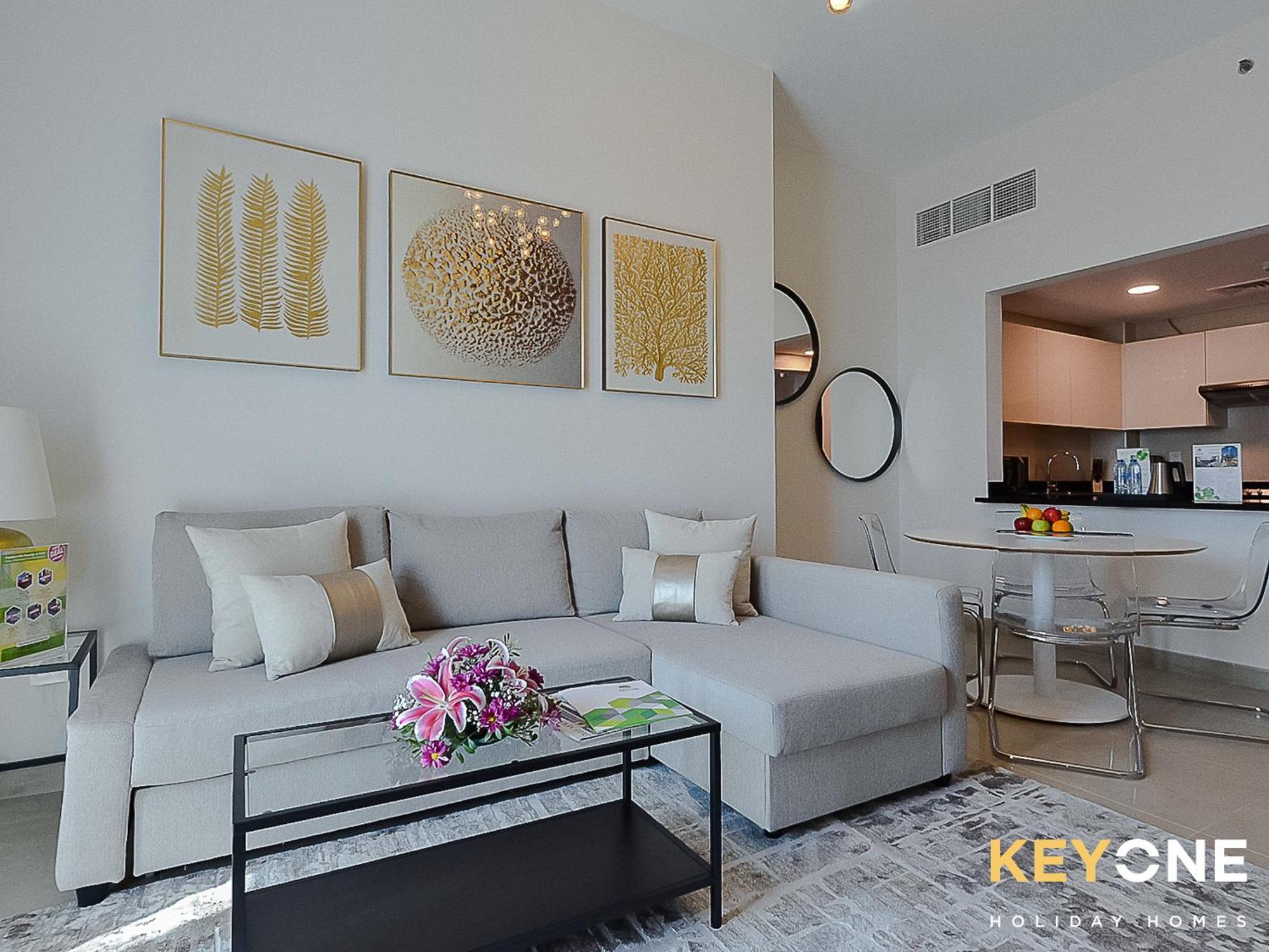 Sophisticated One Bedroom With Full Marina View Dubai Bagian luar foto