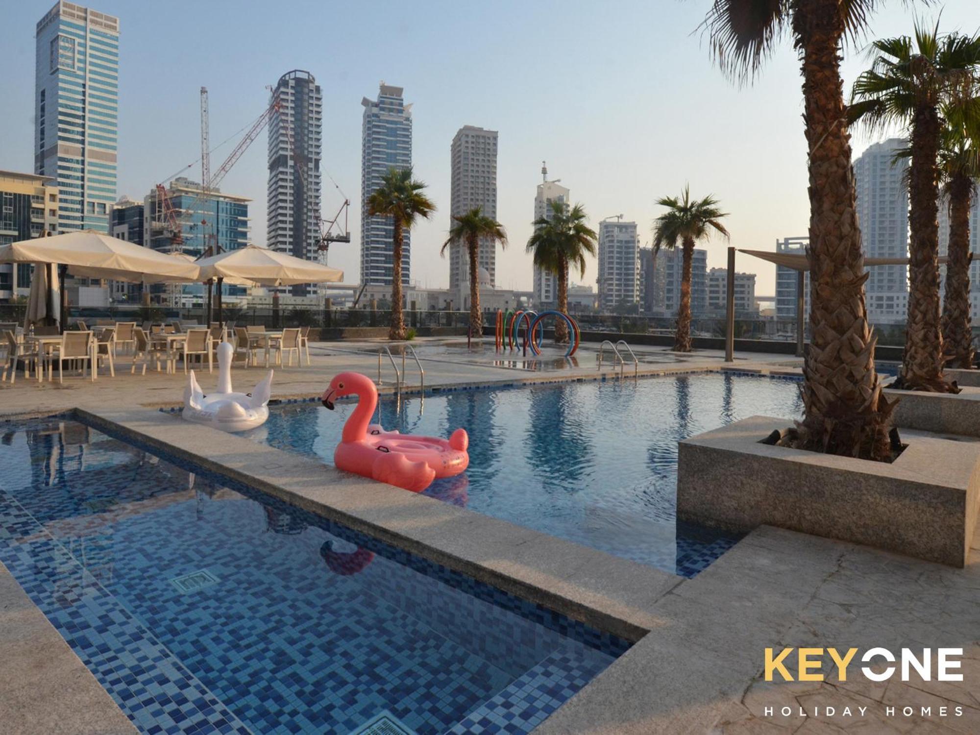 Sophisticated One Bedroom With Full Marina View Dubai Bagian luar foto